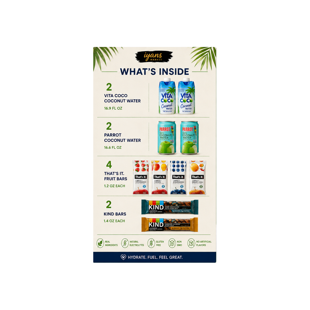 Hydration + Snack Box